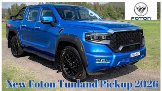 Australia's Newest Chinese Pickup Trucks Have an American Look | Foton Tunland V7 and V9 2026 screenshot 2