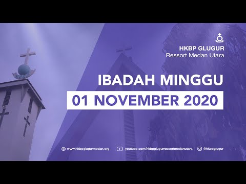 Video thumbnail ACARA MINGGU HKBP GLUGUR KE-XXI SETELAH TRINITATIS 01 NOVEMBER 2020
