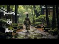 Rainy Day in a Serene Ancient Temple - Japanese Bamboo Flute Music For Soothing, Meditation, Healing