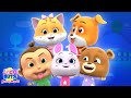 Five Little Babies, Wheels On The Bus + More Cartoon Nursery Rhymes