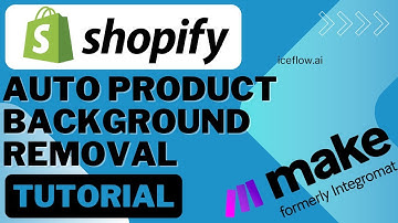 How To Automatically Remove Background from Shopify Product pictures | Tutorial | Make.com, Shopify