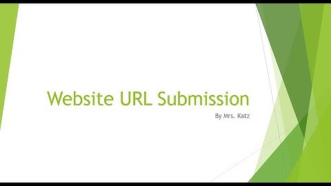 Website URL Assignment Submission
