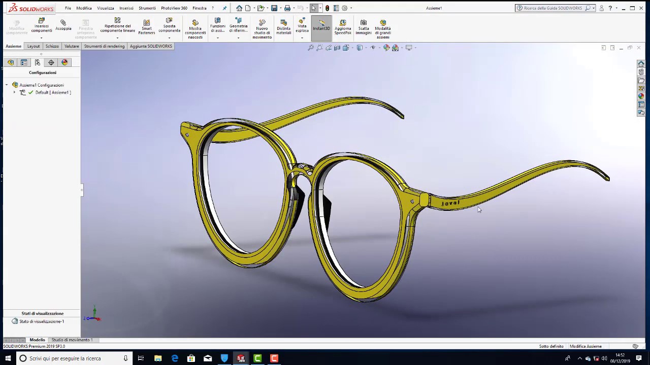 SOLIDWORKS bal 3arbia Glasses - YouTube
