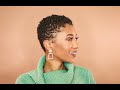 Tapered TWA: Wash & Go Style | Tips for Tapered Hair Care