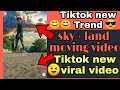 Tiktok Tutorial | sky + land moving video | New tiktok trend | trending tutorial.