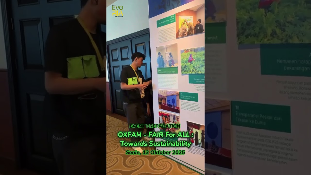 OXFAM - FAIR for ALL: Towards Sustainability: Event Preparation Day 2