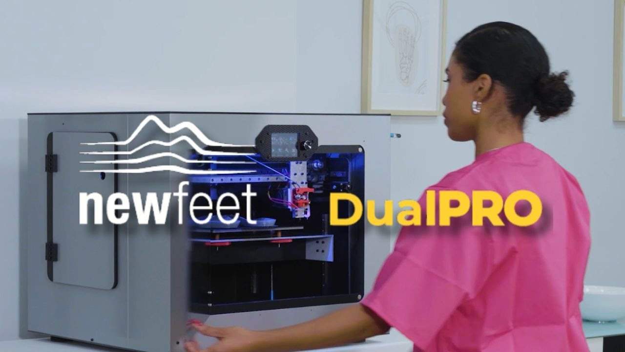 Newfeet DualPRO - 3D Insoles Printing System - YouTube