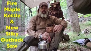 Bushcraft: Eagle Products Kettle Alternative, New Silky Outback Gomboy Saw, Swagman Underquilt