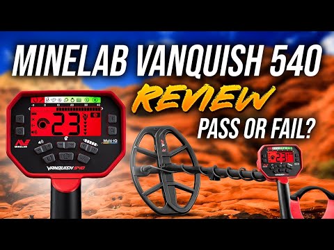 Minelab Vanquish Metal Detector 540 Pro Pack REVIEW TUTORIAL