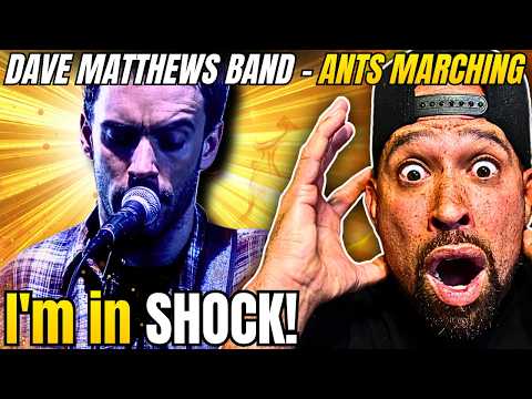 I've NEVER heard Dave Mathews Band & I'm BESIDE MYSELF! Ants Marching BLIND REACTION....