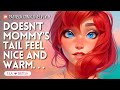 Asmr  resting your head on your mommy mermaids tail f4a hair scratchies soothing ocean