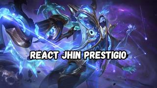 REACT JHIN COSMOS NEGRO PRESTIGIO - WILD RIFT