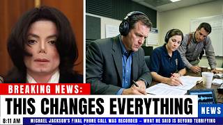 Michael Jackson's Final Phone Call Was Recorded — What He Said Is Beyond Terrifying