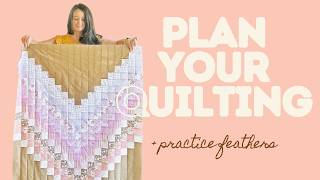 How to Plan + Practice Free Motion Quilting | Lulu Louise Quilt
