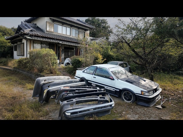 My friend who drives an AE86 lives in a hoarders' house that's a