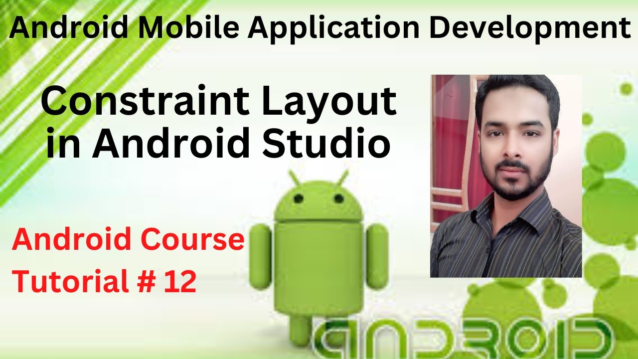Tutorial 12: Constraint Layout in android studio in Urdu/Hindi |Android ...