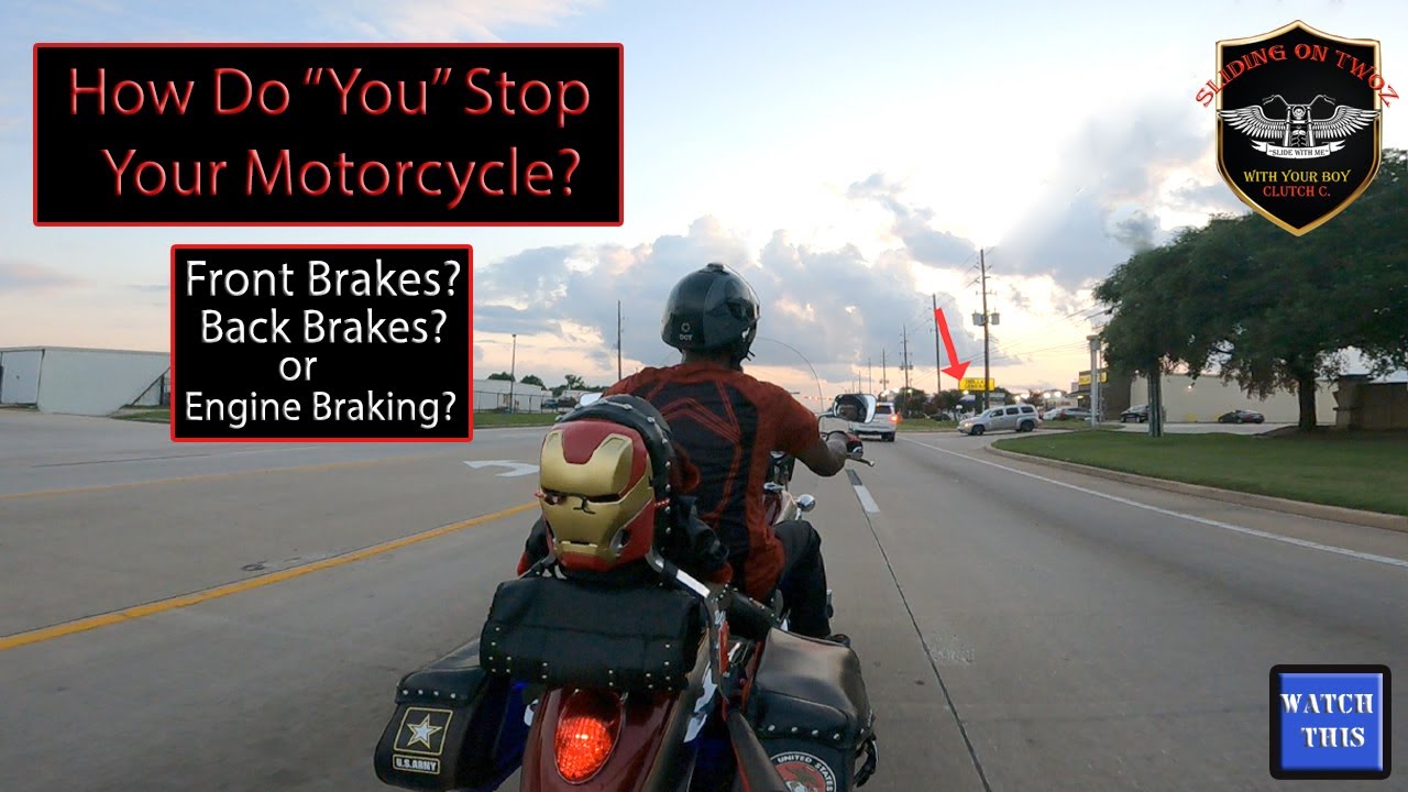 Stop Engine Motorcycle How Do You Stop “Your” Motorcycle? #motorcyclevideos - YouTube