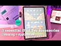 3 Essential iPad Pro Accessories (Unboxing + Application) 