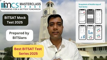 Best BITSAT Test Series 2025 | Prepared by BITSians | BITSAT Mock Tests 2025 | BITSAT 2025