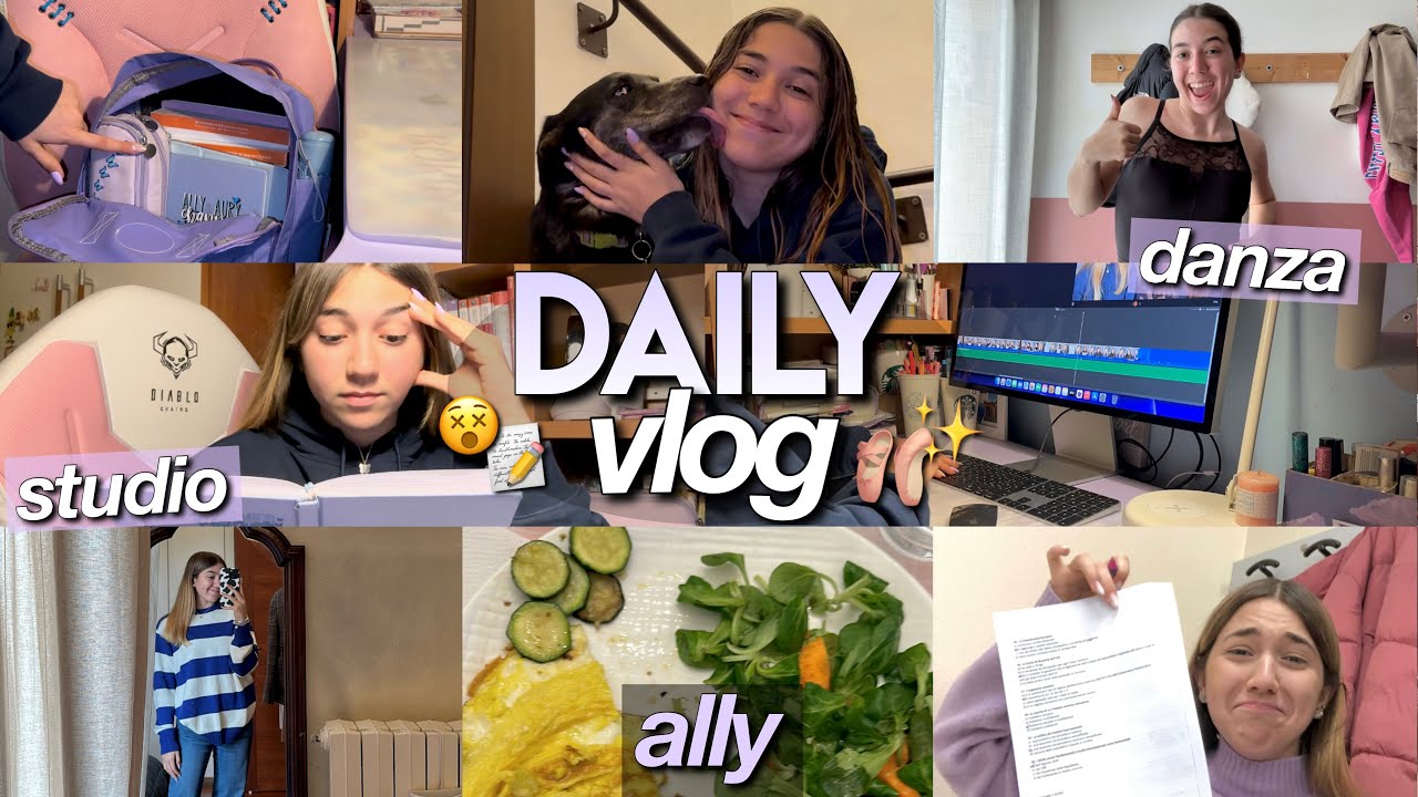 UNA TIPICA GIORNATA SUPER PIENA TRA SCUOLA, STUDIO, SPORT💗🗒️// essere + produttivi