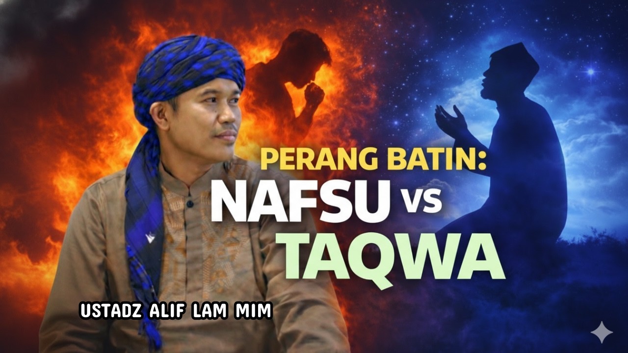 NAFSU VS TAQWA DALAM DIRI MANUSIA