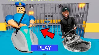 🌊POLICIAL PEIDÃO BARRY MODO TSUNAMI NO ROBLOX!