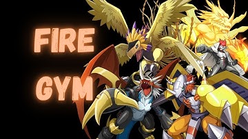FIRE GYM! (Digimon Story: Cyber Sleuth - Complete Edition PvP)