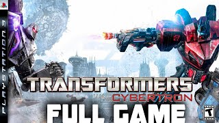 TRANSFORMERS WAR FOR CYBERTRON  -  Full  PS3 Gameplay Walkthrough | FULL GAME Longplay