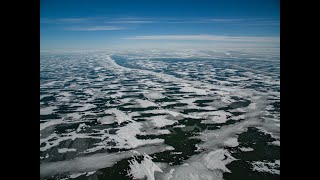 Drone View Saginaw Bay 02/02/21
