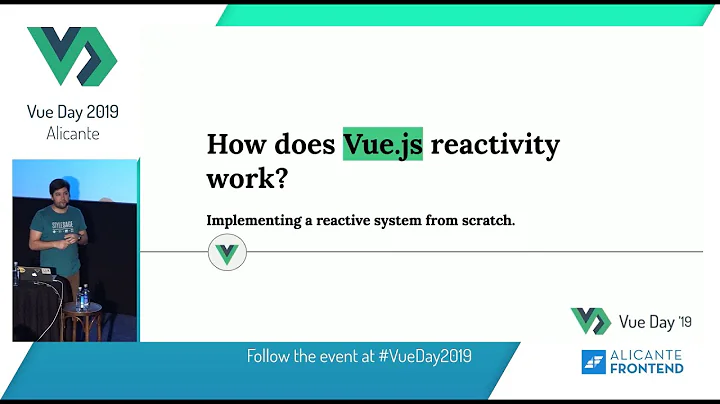 How does Vue.js reactivity work? Implementing a reactive system - Rubén Valseca - Vue Day 2019
