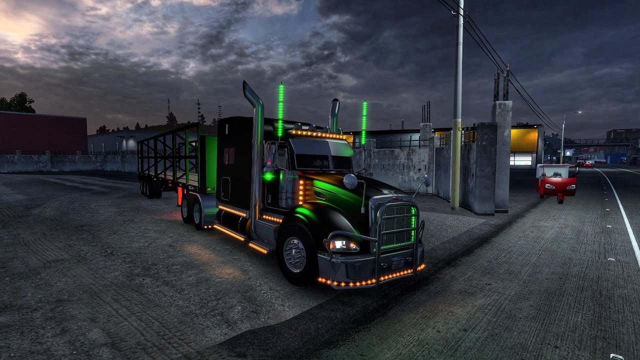 BUJU custom Peterbilt 386 in American truck simulator #ats #truck # ...