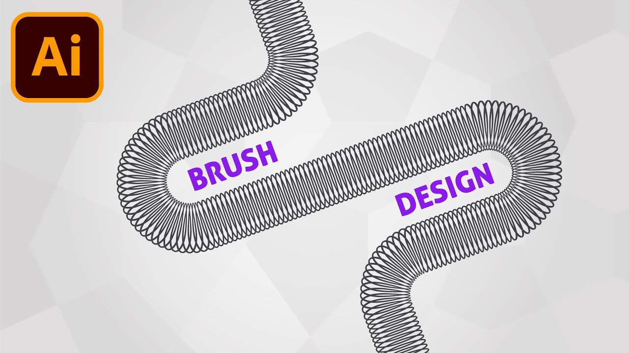 How To Create A Seamless Coil Brush In Adobe Illustrator - YouTube