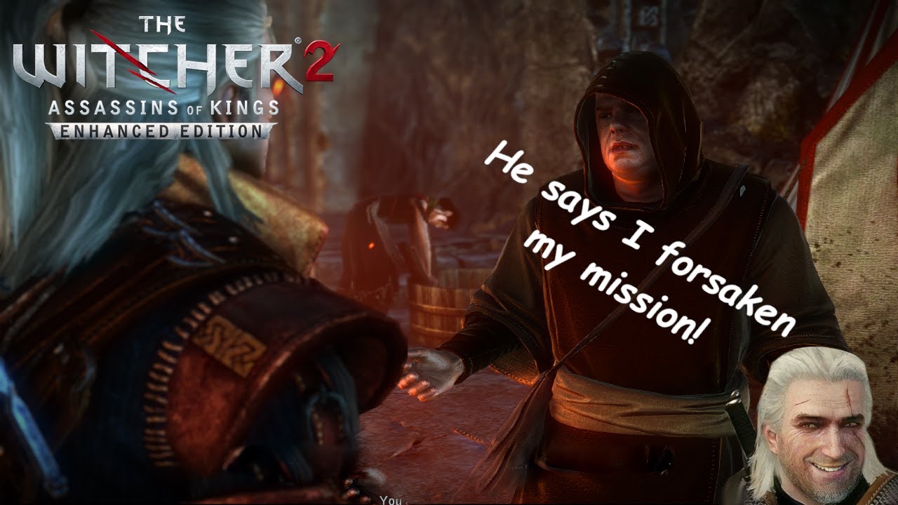 The Witcher 2 - Priest Conversation About Adda (Spared)