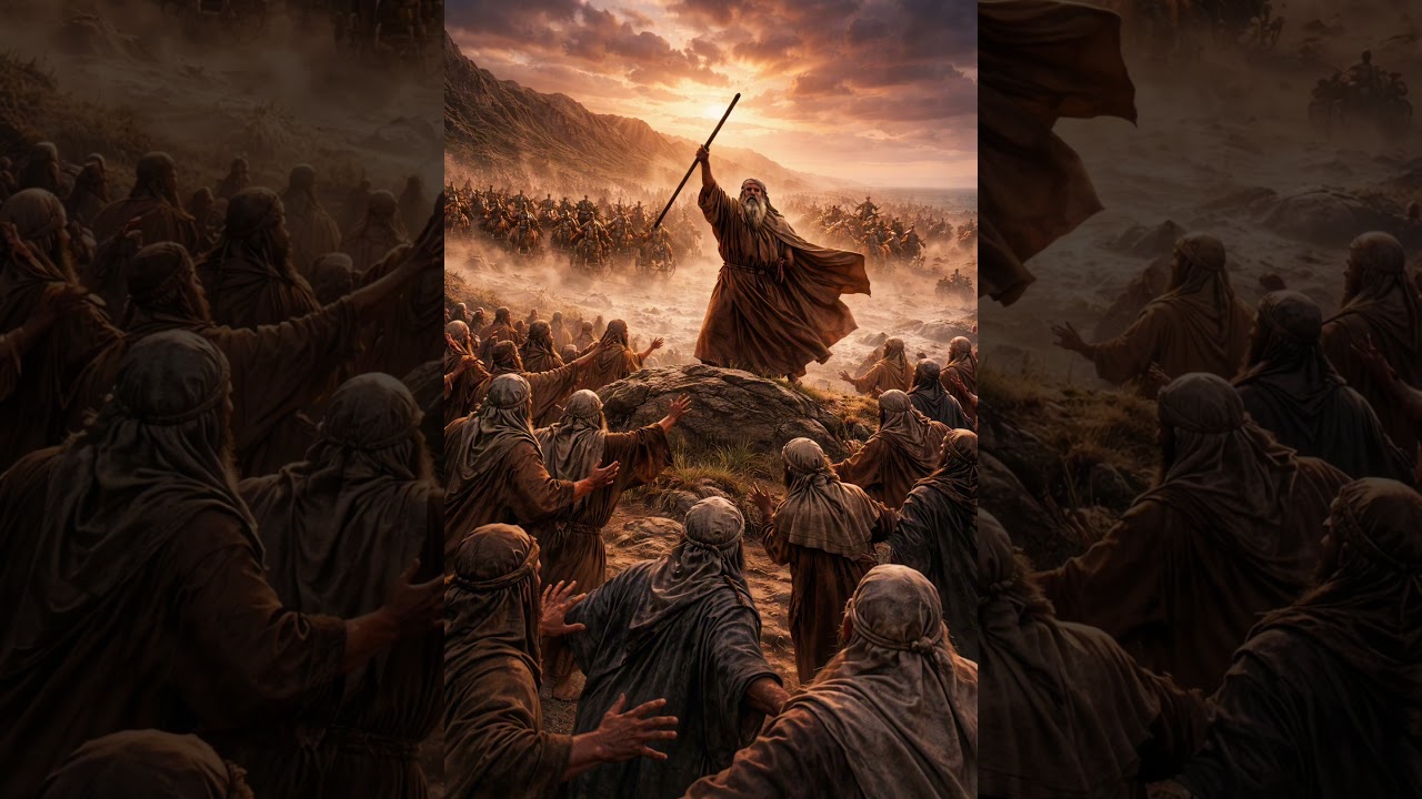 Êxodo. A Travessia do Mar Vermelho.