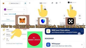 ICE Network UPDATE 🤳 How to add ICE token in Metamask, trust wallet, OKX wallet,,,,✅