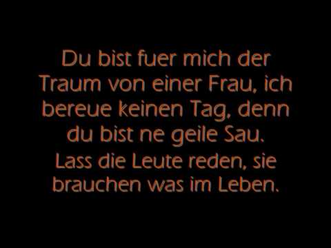 Was liebe dich kommt ich egal Songtext: F