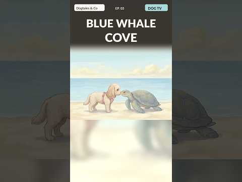 Dog TV for Dogs to Watch | Blue Whale Cove | Dogtales #Shorts