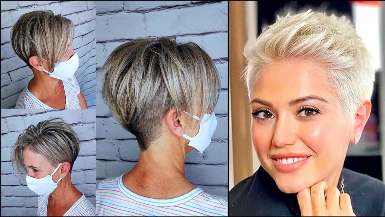 Вирусные прически 2025 года | Потрясающие стрижки пикси и андеркат