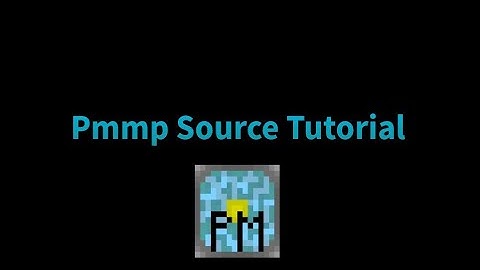 How to modify and run PMMP from source on Windows