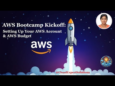 Module 1.0 - AWS Bootcamp Kickoff - Setting Up Your AWS Account