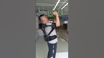 Exoskeleton: Revolutionizing Heavy Lifting #shorts #exoskeleton