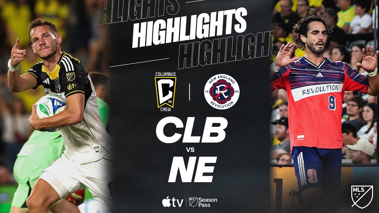 Columbus Crew vs. New England Revolution | Full Match Highlights