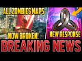 ALL ZOMBIES MAPS ARE NOW BROKEN – TREYARCH RESPONDS! (Cold War Zombies)