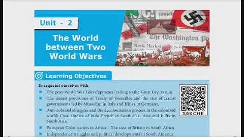 10th Std Social History-Unit-2- The World between two World Wars. Part-2.