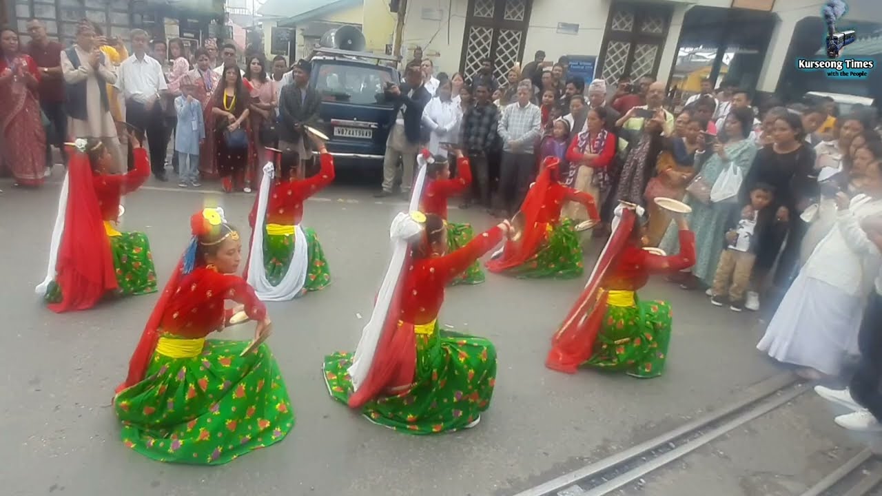 Phoolpati Celebration Kurseong/फूलपाती शोभा यात्रा खरसाङ 2024/KurseongTimes