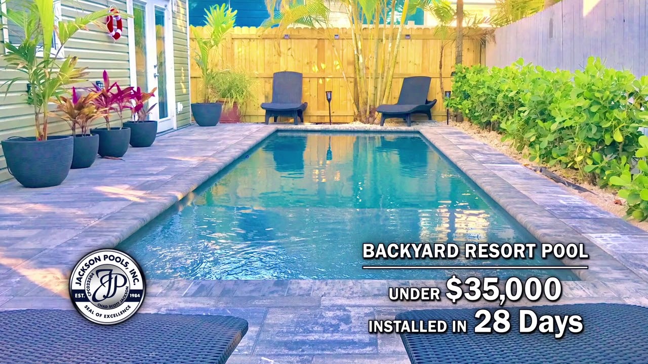 Backyard Resort Pools Jackson Pools SWFL Pools YouTube
