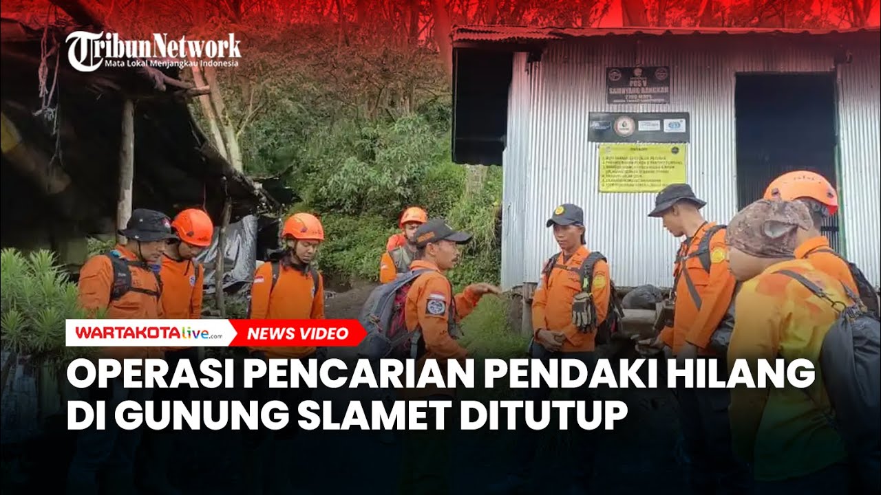 Operasi Pencarian Pendaki Asal Magelang yang Hilang di Gunung Slamet Ditutup, Syafiq Belum Ditemukan