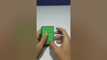 Magic Book #shorts #youtubeshorts #howtomake #diy #papercraft