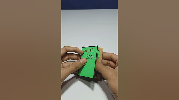 Magic Book #shorts #youtubeshorts #howtomake #diy #papercraft