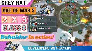 Developers vs Players | Art of war 3 New heroes | Beholder in action | Class 8